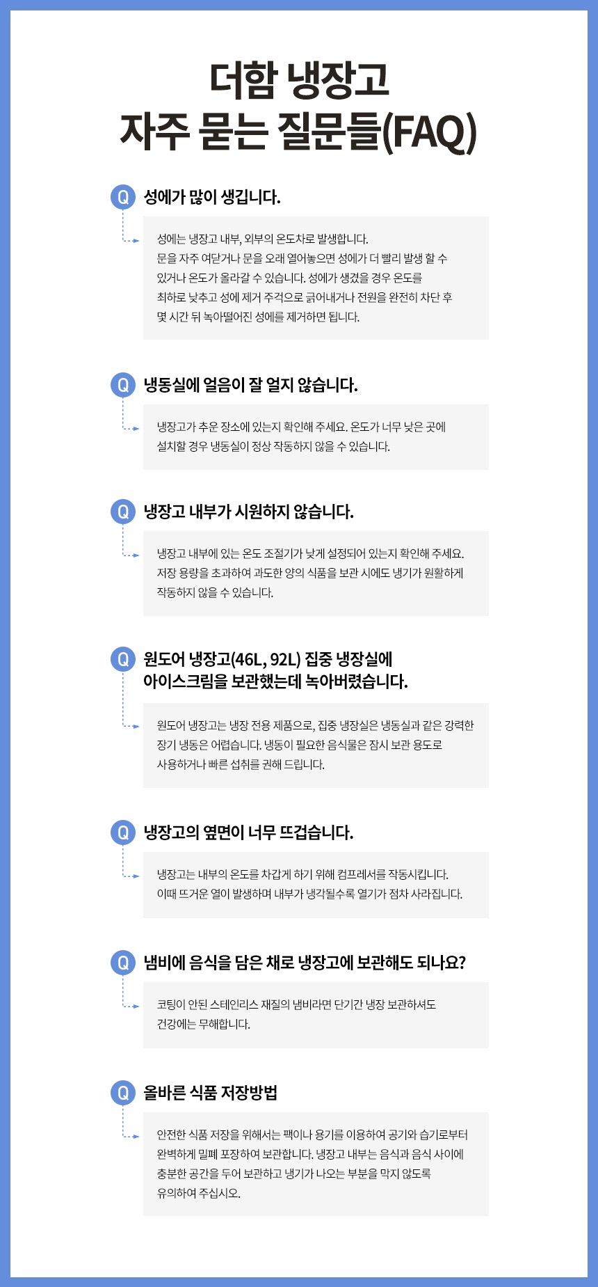 Q&A: 자주 묻는 질문들